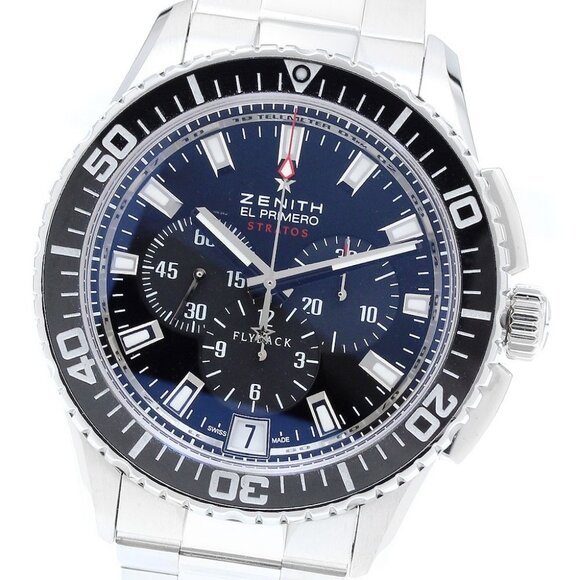 ZENITH Stratos Flyback 03.2060.405/21.M2060 Automatic Men's Watch_902981 - Picture 1 of 7